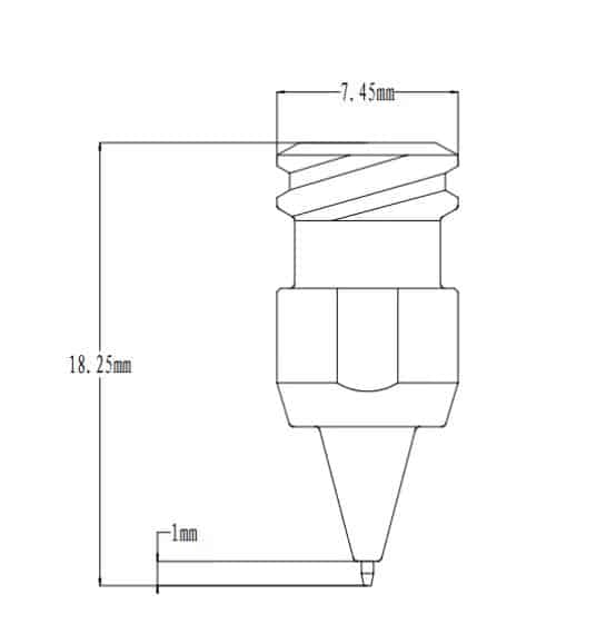 Stainless Steel Precision Nozzle Structure