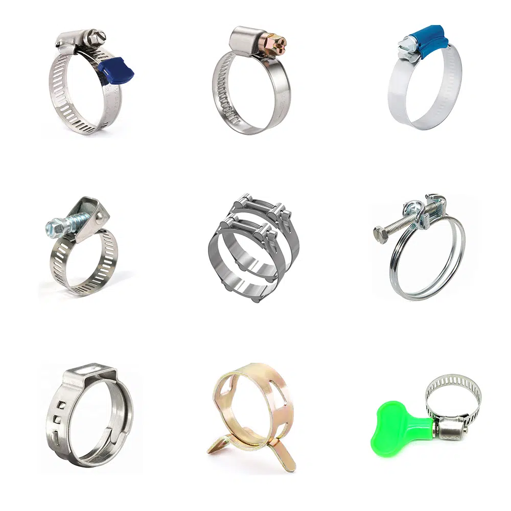 Schlauchschellen Arten