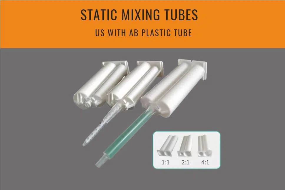 Bayonet Static Mixing Tubes