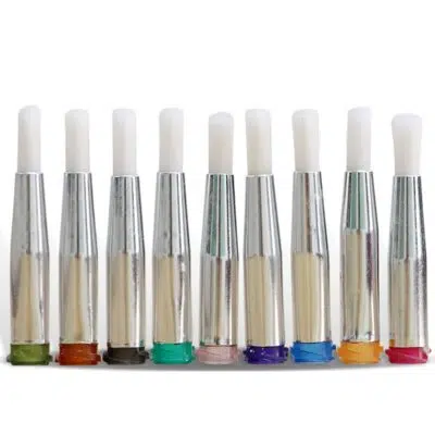 brush dispensing tips