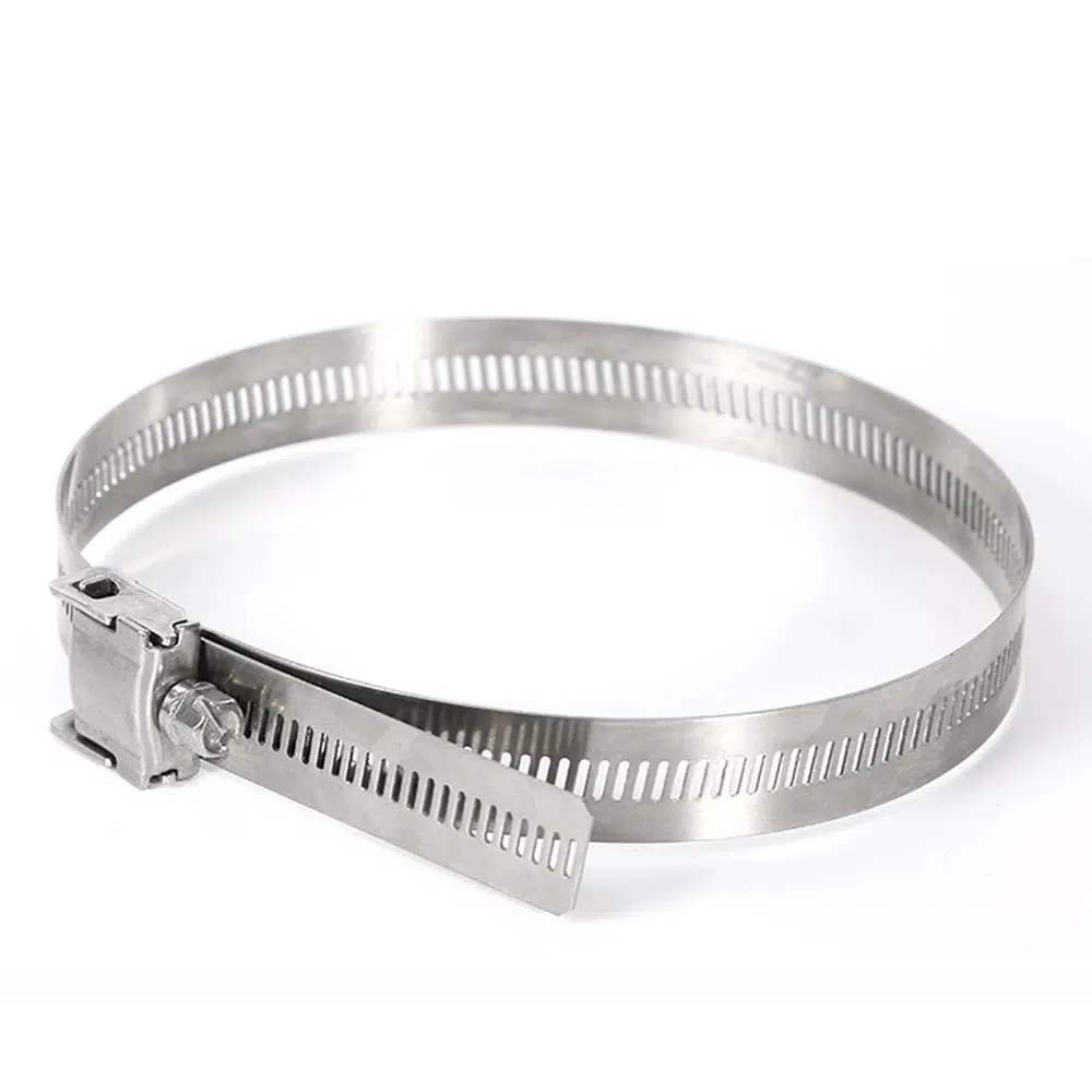 Quick release hose clamp