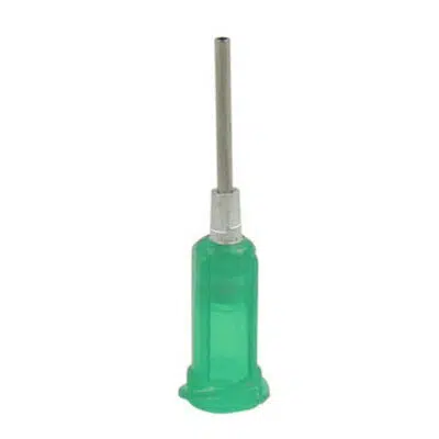 Aluminum Hub Dispensing Tip Green