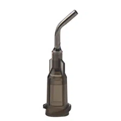 Angled Syringe Tip,16 Gauge, Grey, 45 Degrees