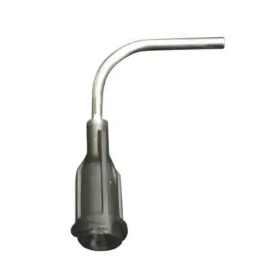 Angled Syringe Tip,16 Gauge, Grey, 90 Degrees