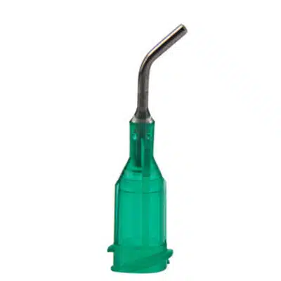 Angled Syringe Tip,18 Gauge, Green, 45 Degrees