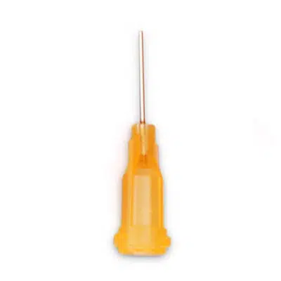 Blunt Dispensing Needle, 23 Gauge, Orange
