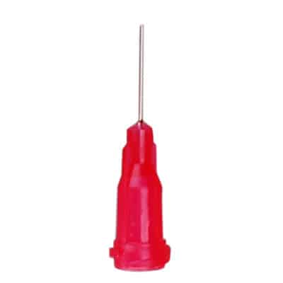 Blunt Dispensing Needle, 25 Gauge, Red