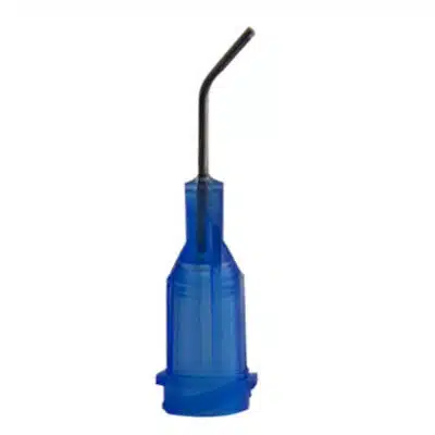 Angled Syringe Tip,22 Gauge, Blue, 45 Degrees