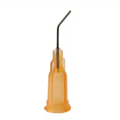 Angled Syringe Tip,23 Gauge, Orange, 45 Degrees