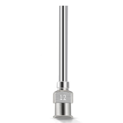 Stainless Steel Dispensing Tip, 12 Gauge, 25.4mm
