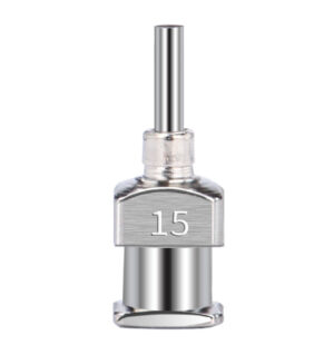 Stainless Steel Dispensing Tip, 15 Gauge, 6.35mm