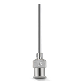 Stainless Steel Dispensing Tip, 16 Gauge, 25.4mm