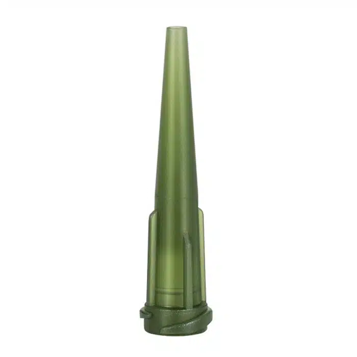 Tapered Dispensing Tip, 14 Gauge, Olive, 31.6mm