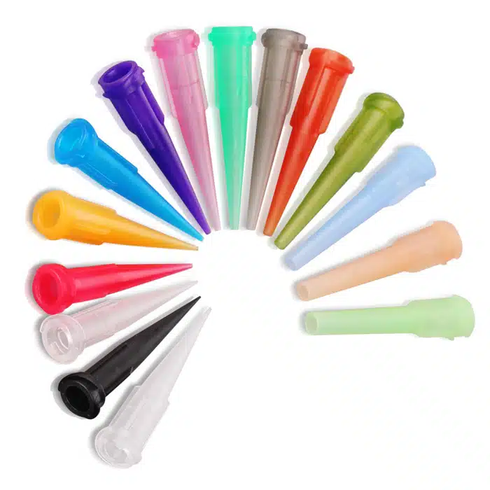 Tapered Dispensing Tip, 30 Gauge, Lavender, 31.6mm