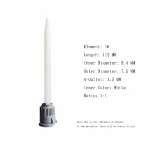 F4 Twist Lock Type Static Mixer Nozzle Details