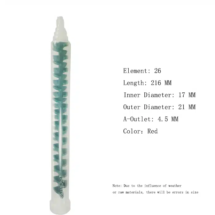 RM17-26 Dynamic Epoxy Mixing Nozzle Green
