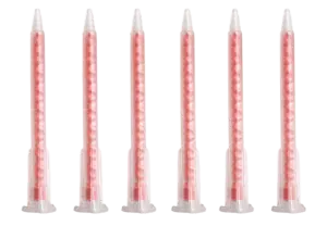 Red Epoxy Mixing Nozzles