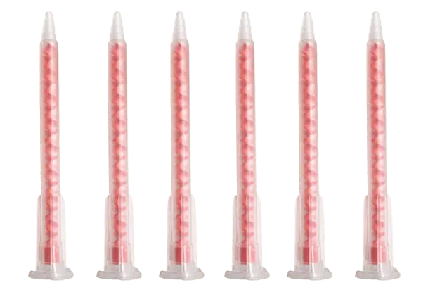 Red Epoxy Mixing Nozzles