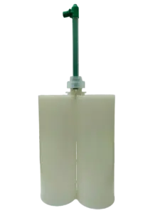 Dual Cartridge Syinge Barrel With Static Mixing Nozzle