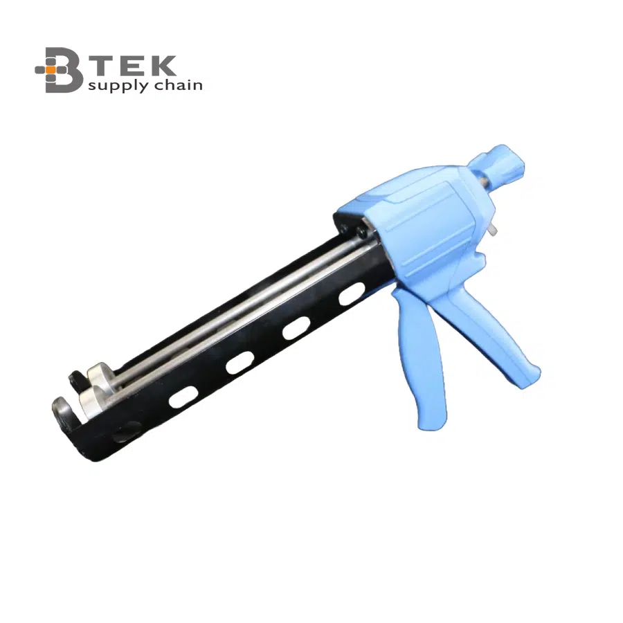 600ml dual cartridge caulking gun