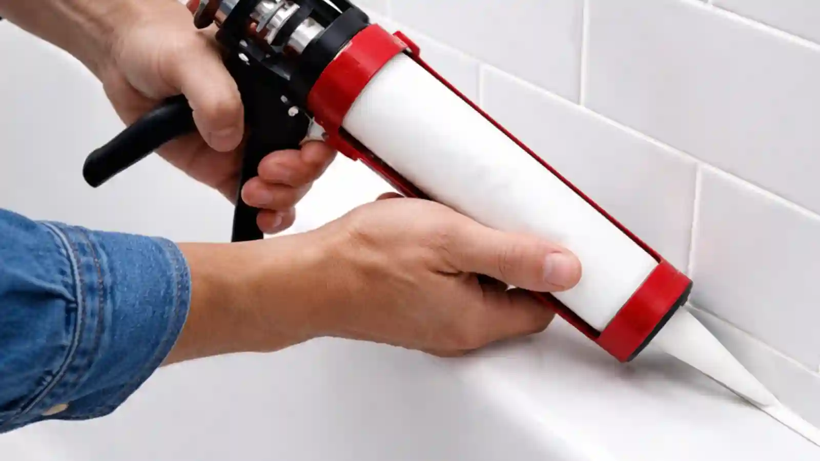 How to Use a Caulk Gun with Silicone: Step by Step - Btektech