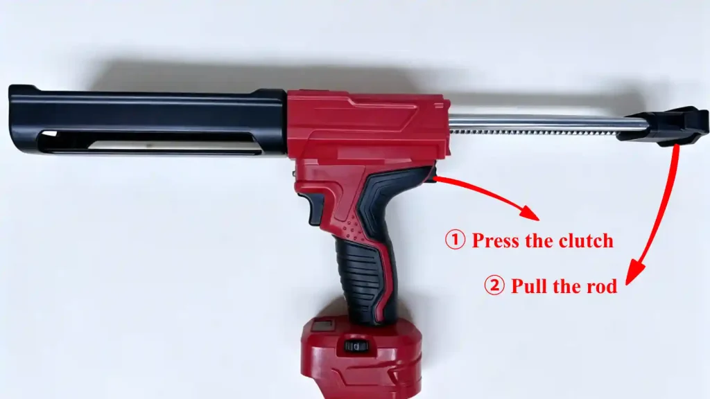 Load a Cordless Caulking Gun