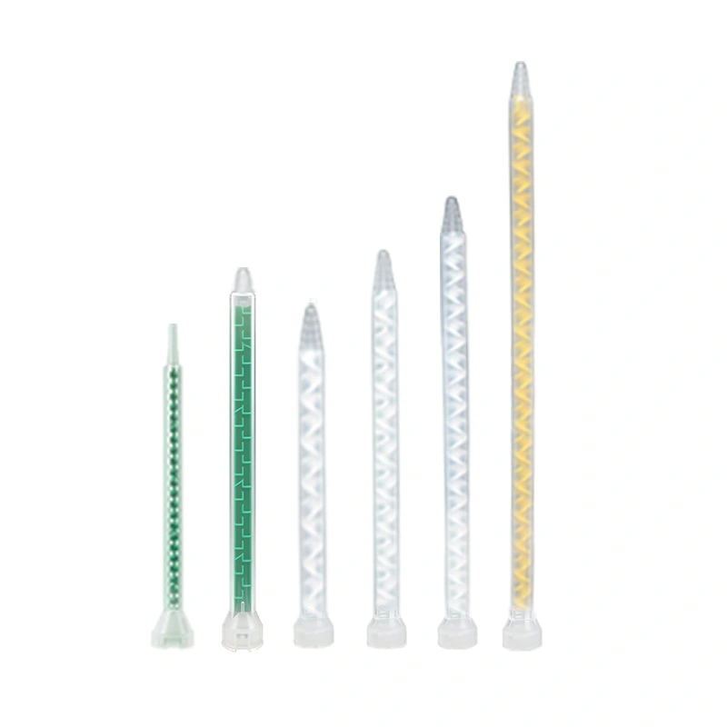 Bell Static Mixer Nozzles for 2K Adhesive Dispensing
