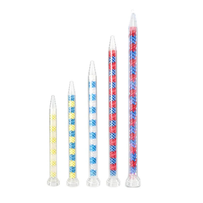 X-grid Mixing Nozzles for 2K Adhesive Cartridges